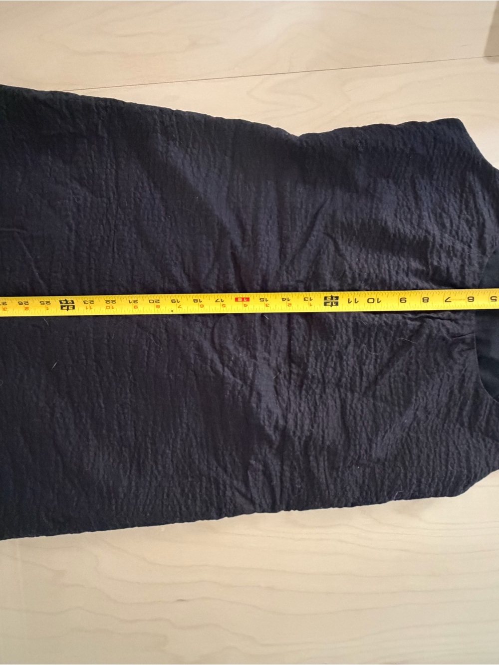 J. Crew Black Crinkle-Textured Mini Dress